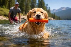 Golden Retriever: A Natural Athlete In Water