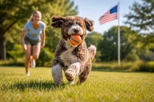 Spanish Water Dog: Athletic And Highly Engaged